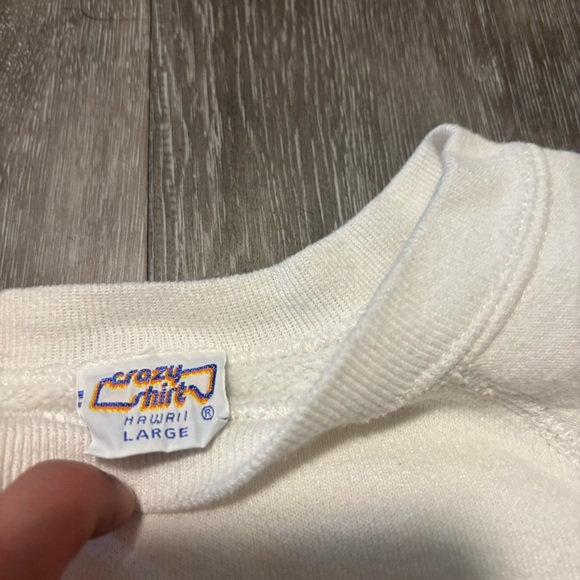 Vintage 1980-90 KLIBAN CAT skiing Shirts 2-Sided L USA Made Sweatshirt - Picture 3 of 4